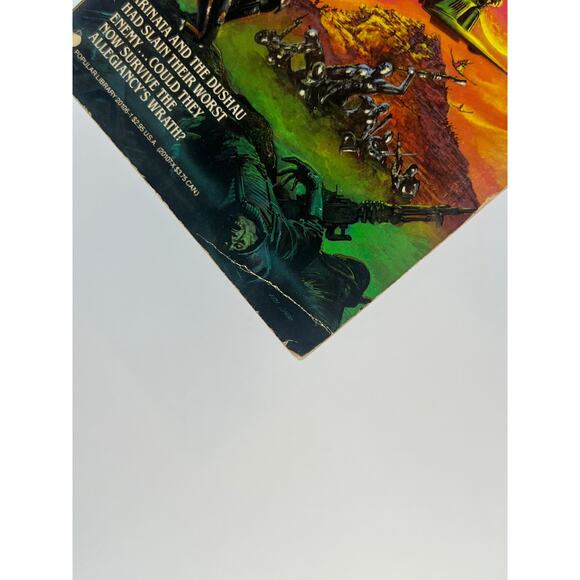 VTG Paperback Farfetch Dushau Trilogy 2 Jacqueline Lichtenberg 1985 Pop Library - Picture 2 of 7